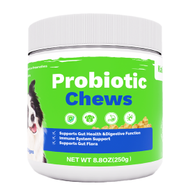OEM Hot Sales Probiotics Chews For Pets Customized Shape