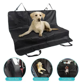Extra Large Car Cushion, Portable Protective Pad With 4 Handles, Foldable Travel Gadget, Interior Dirt-resistant Mat, Waterproof, Universal For Dogs I