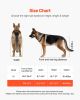 VEVOR Dog Wheelchair for Back Legs, Lightweight 2 Wheels Pet Wheelchair, Height, Width & Length Adjustable, Dog Cart with Shock-Absorbing Wheels