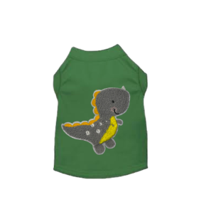 Baby Dino Tee (Color: Green, size: large)