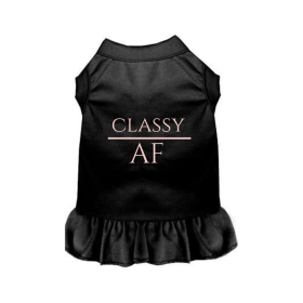Classy AF (Color: Black, size: large)
