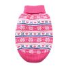Dog Sweater Snowflake and Hearts