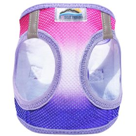Dog Choke Free Harness American River Ombre Collection (Color: Raspberry Sundae, size: 3X-Large)