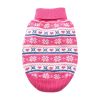Dog Sweater Snowflake and Hearts