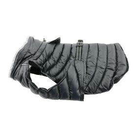 Coat Puffer Alpine Extreme Weather (Color: Black, size: large)