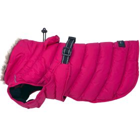 Coat Puffer Alpine Extreme Weather (Color: Pink Peacock, size: large)