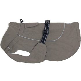 Dog Alpine Tuff Terrain Coat (Color: Dried Sage, size: large)