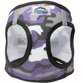 Dog Choke Free Harness American River Camouflage Collection (Color: Purple Camo, size: medium)
