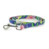 Dog Dress Blue Lagoon Hawaiian Hibiscus with Matching Leash