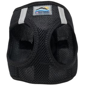 Dog Harness American River Solid Ultra Choke Free (Color: Black, size: XS)