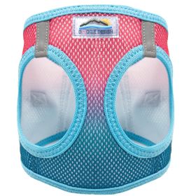 Dog Choke Free Harness American River Ombre Collection (Color: Sugar Plum, size: small)