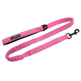 Dog Leash, Soft Pull Traffic (Color: Candy Pink, size: One Size)