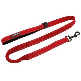 Dog Leash, Soft Pull Traffic (Color: Red, size: One Size)